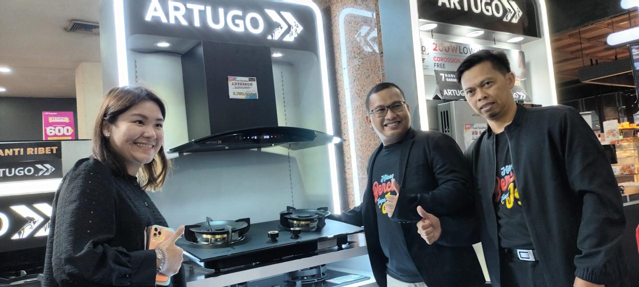 Artugo Luncurkan Kompor Tanam Premium, Siap Memikat Hati Pengguna Rumah Tangga