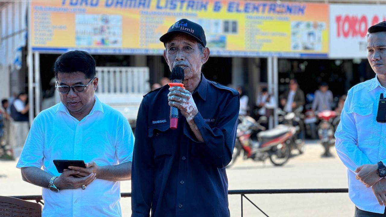 Andi Bebas Manggazali, calon bupati nomor urut dua