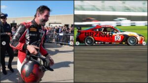 Keanu Reeves Jago Ngebut! Finish di 25 Besar Toyota GR Cup