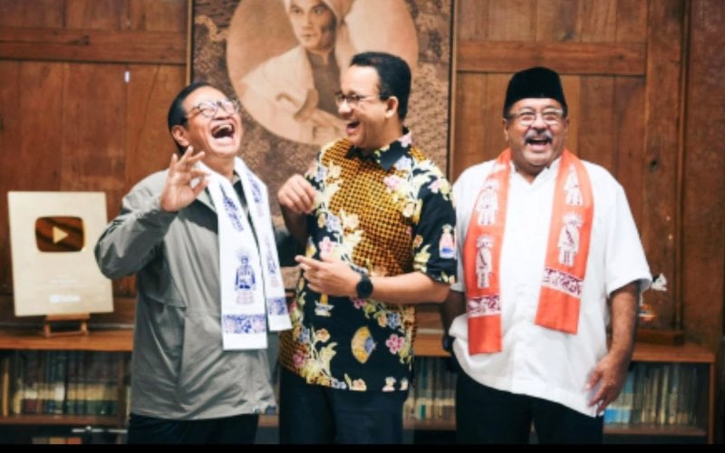 Anies Bertemu Pramono dan Rano, Sinyal Dukungan Pilgub Jakarta?