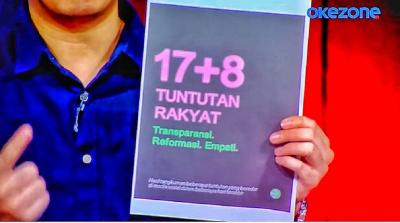 Geger! 17+8: Ultimatum Rakyat untuk Prabowo!