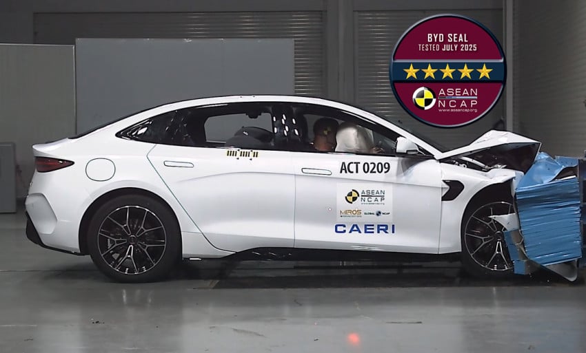 BYD Seal Pecah Rekor! Amankan Bintang 5 ASEAN NCAP 1 BYD Seal Pecah Rekor! Amankan Bintang 5 ASEAN NCAP