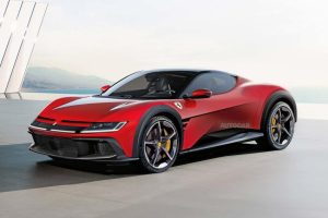 mobil listrik pertama ferrari hadir dengan sentuhan jony ive dan samsung aqv