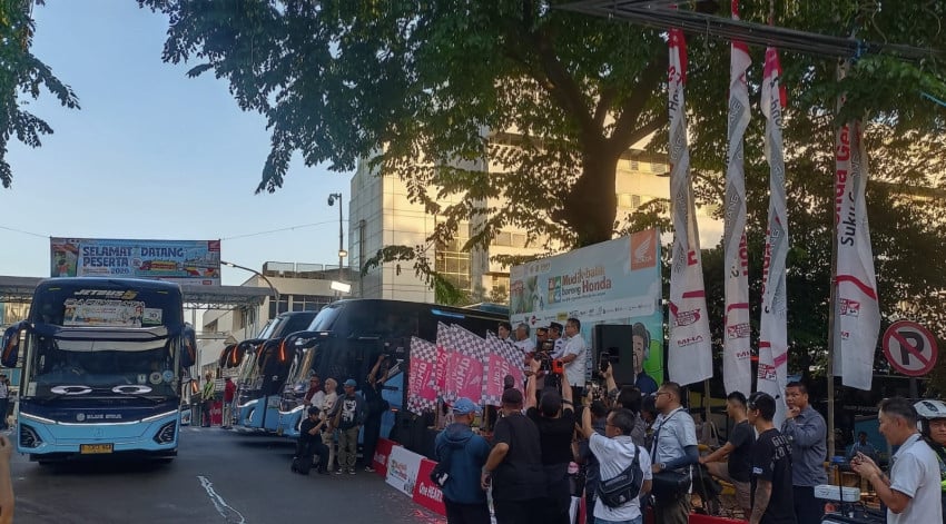 Anti Macet! Ribuan Pemudik Honda Diantar Nyaman ke Kampung Halaman!