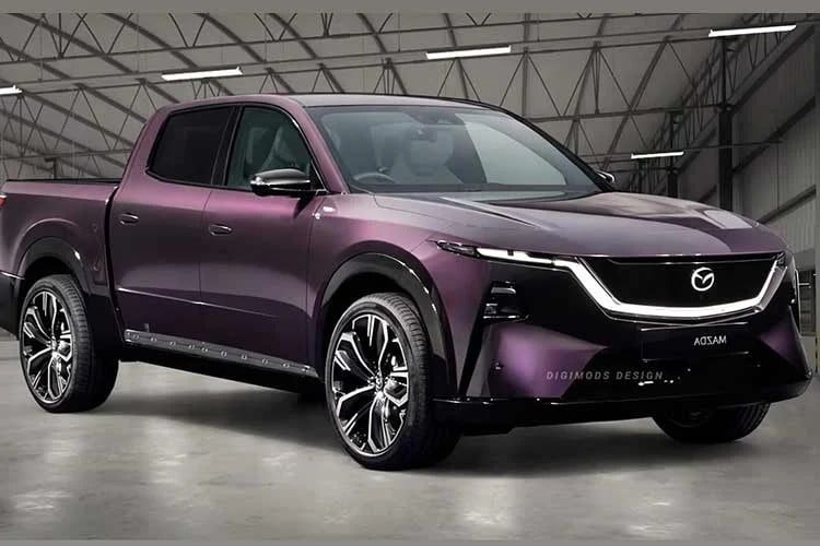 Terkuak! Mazda Garap Pikap Listrik 600 HP Dahsyat!