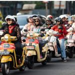 Lady Bikers Bandung Pukau Kota, Kebaya di Jalan Raya!