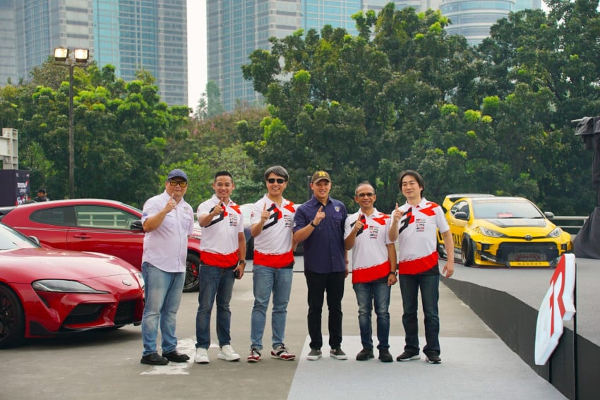 gbk disulap jadi arena tokyo drift lokal 400 toyota gr guncang jakarta