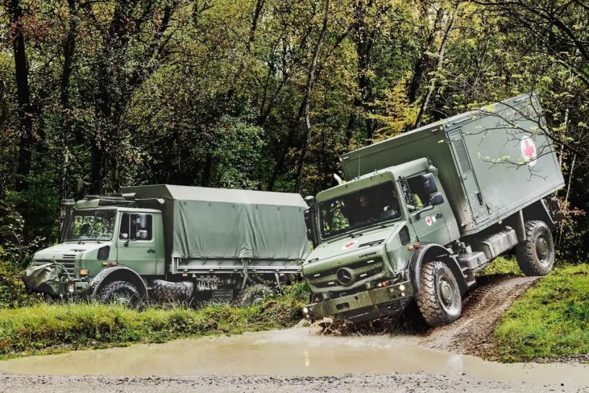 mercedes benz siap tempur dari mobil mewah ke militer