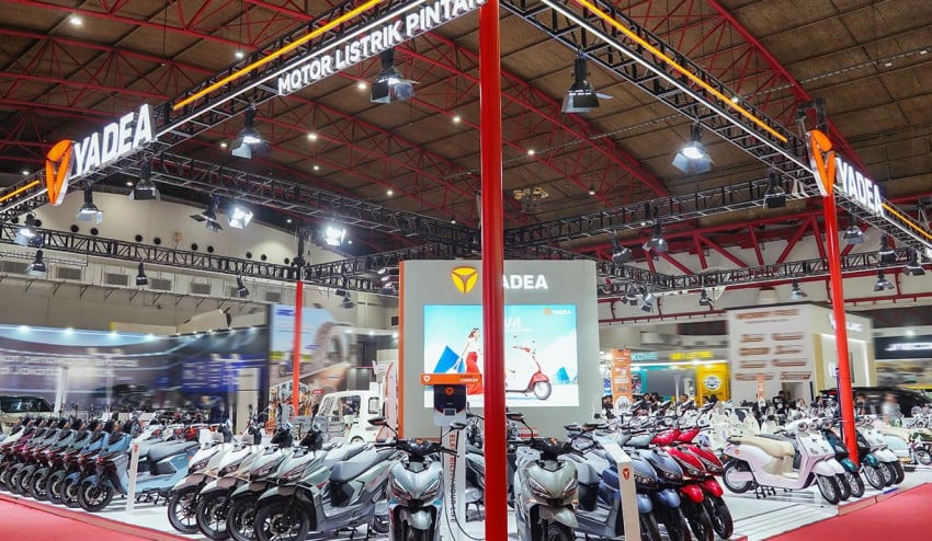 Promo Gila Motor Listrik Yadea di PRJ 2026