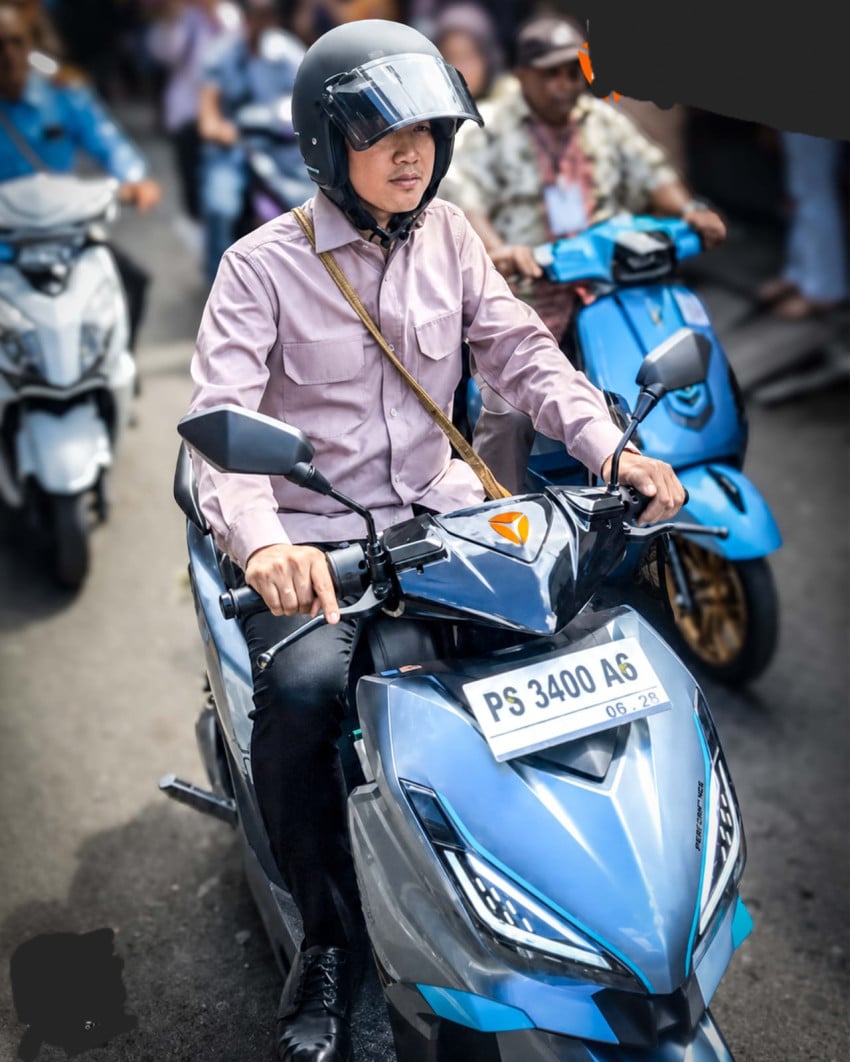 Terungkap Motor Listrik Andalan Gibran di Papua