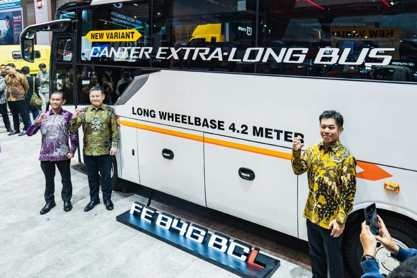 Fuso Guncang GIIAS 2026 Bus Super Panjang Meluncur 5 Fuso Guncang GIIAS 2026 Bus Super Panjang Meluncur