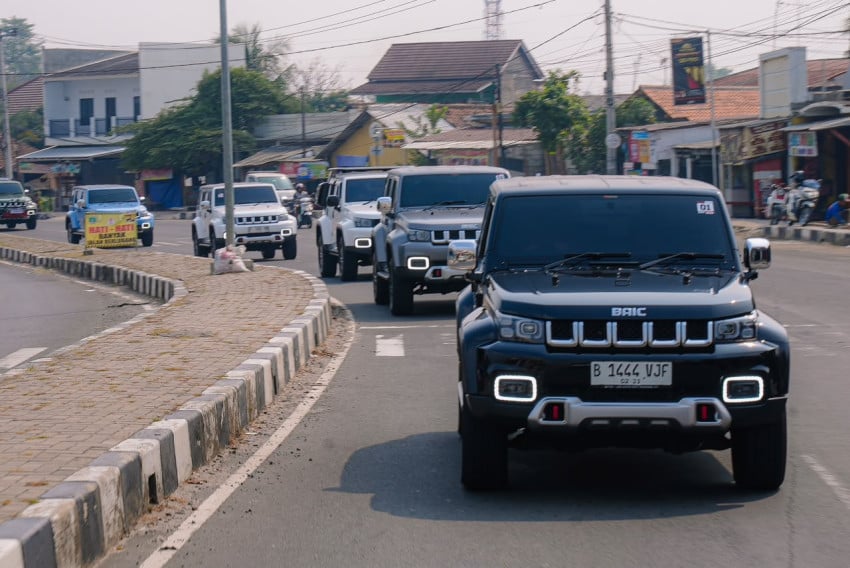 Puluhan SUV BAIC Serbu Anyer Ada Apa