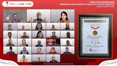 Pecah Rekor MURI BEI MNC Sekuritas Menggila 7 Pecah Rekor MURI BEI MNC Sekuritas Menggila