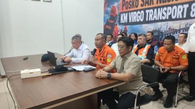 Detik Detik KMP Virgo Transport 8 Miring di Laut Jawa