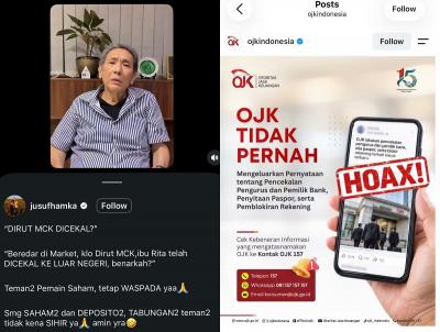 MNC Bank Bakal Seret Penyebar Hoaks ke Hukum 7 MNC Bank Bakal Seret Penyebar Hoaks ke Hukum