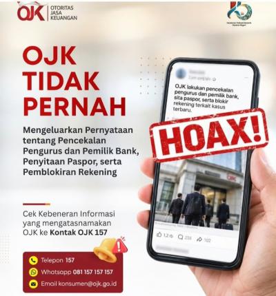 OJK Bantah Isu Pencekalan Direktur Utama MNC Bank 5 OJK Bantah Isu Pencekalan Direktur Utama MNC Bank