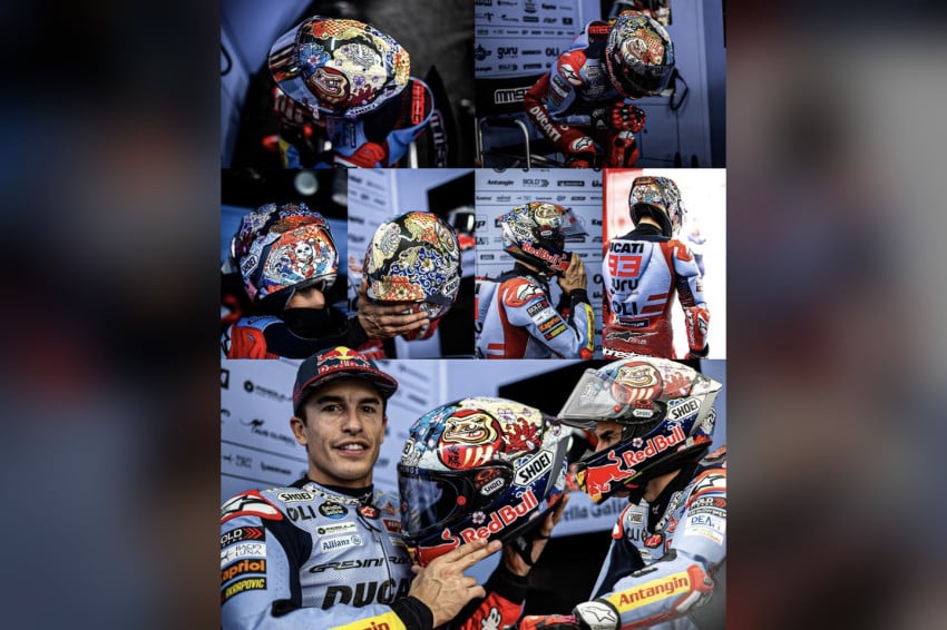 Rahasia Helm Marquez Bikin Geleng Kepala 10 Rahasia Helm Marquez Bikin Geleng Kepala